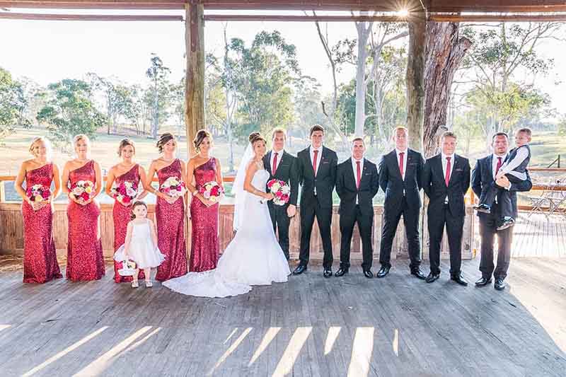 Ottimo House Wedding bridal party