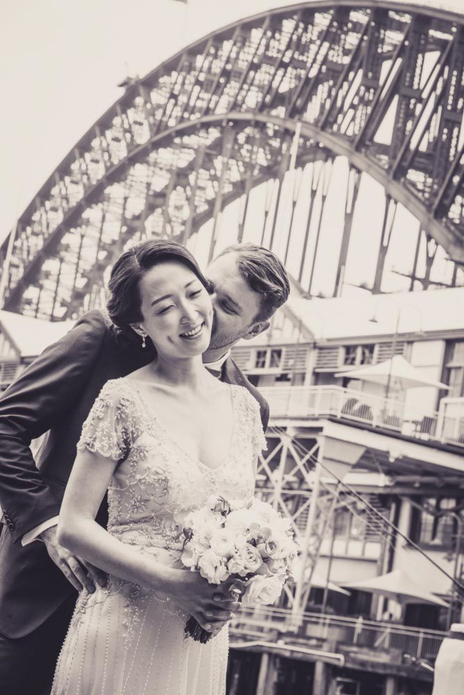 Sydney Harbour wedding day